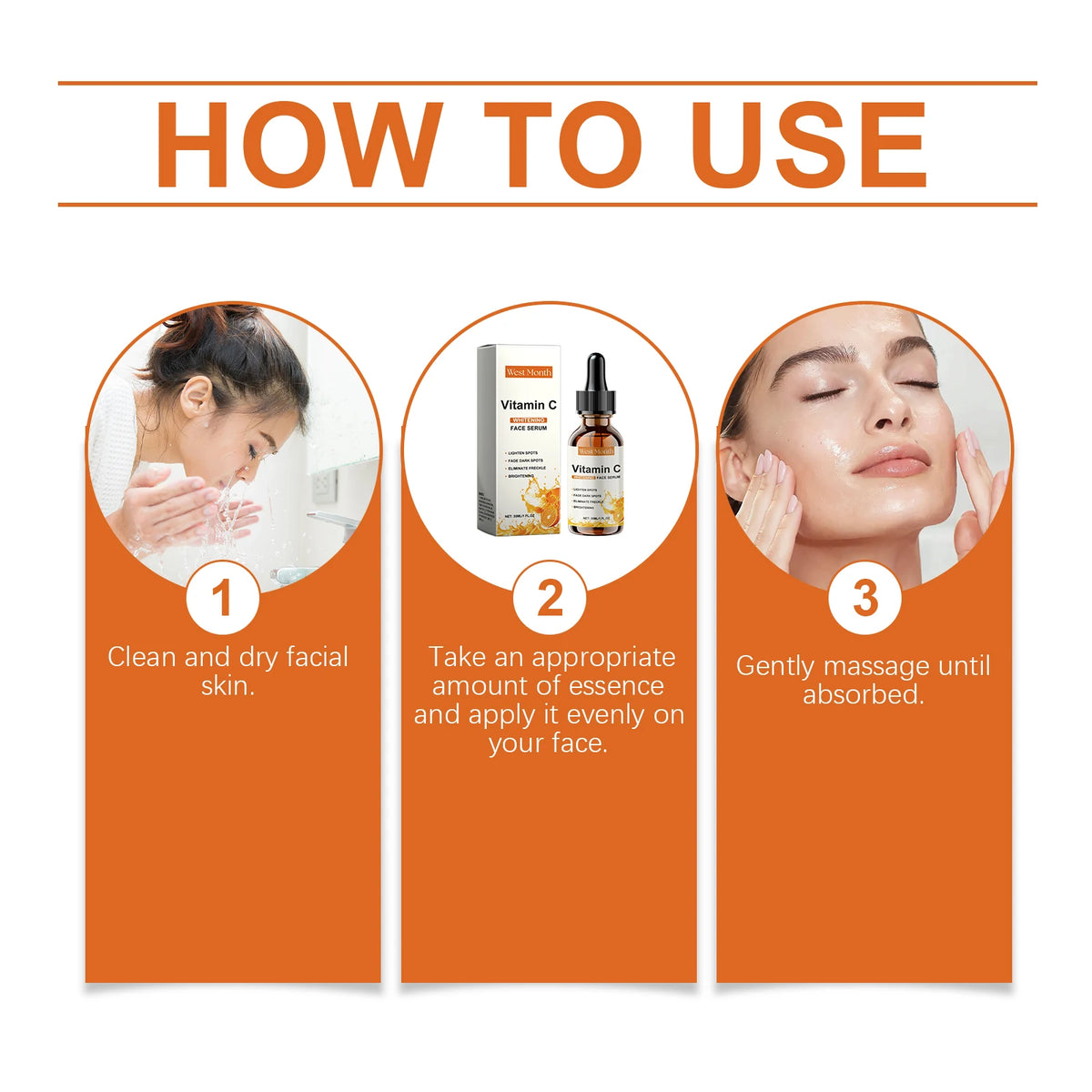 Vitamin C Brightening Face Serum — Fade Dark Spots & Even Tone