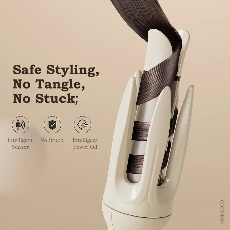 Automatic Rotating Curling Iron — Effortless Salon Curls in Minutes