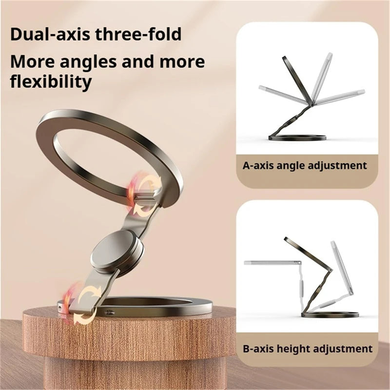 MagSafe Ring Phone Stand — Magnetic Kickstand for iPhone