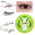 Magnetic Eyelashes — Reusable, No Glue Needed (with Tweezer)