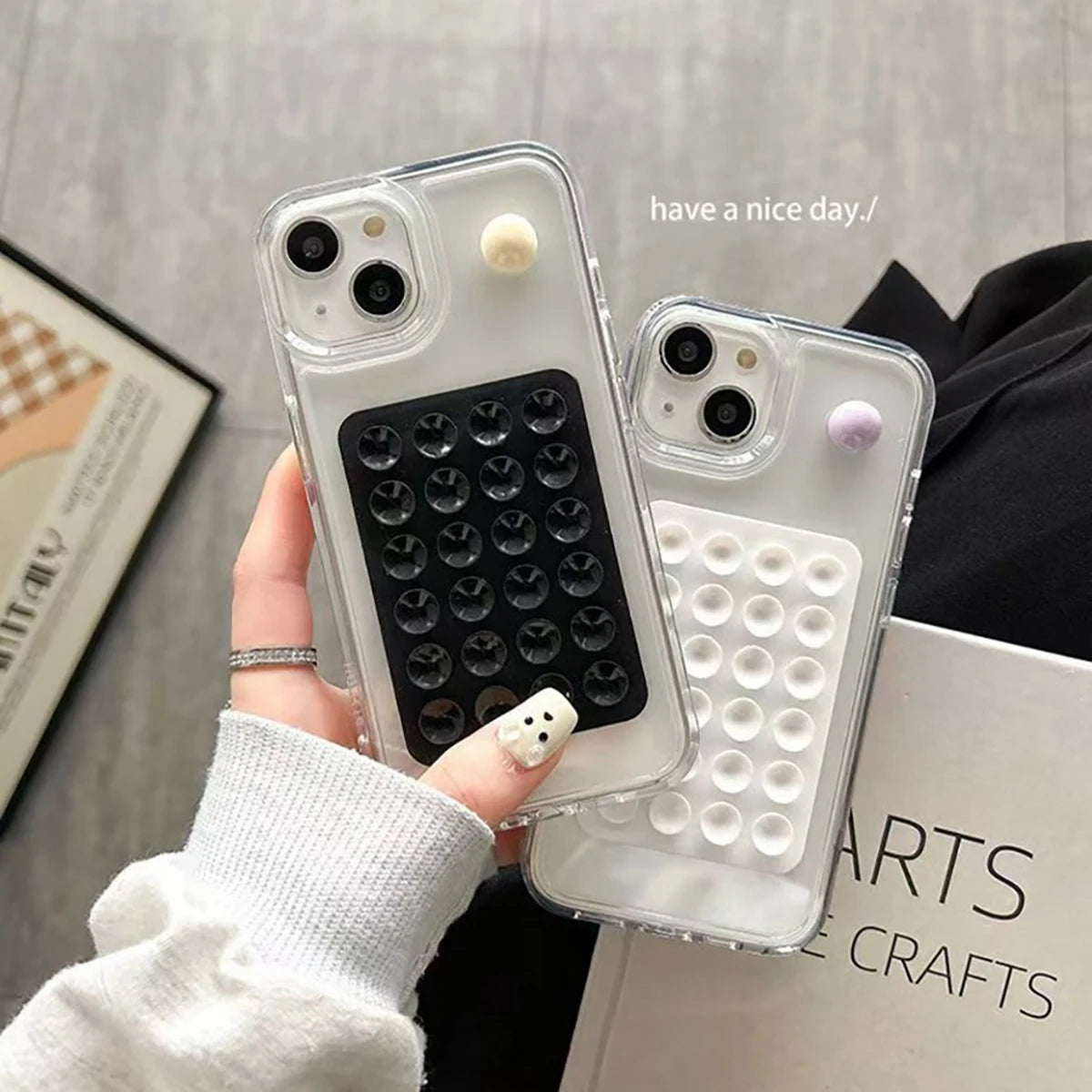 Silicone Suction Phone Holder — Multifunctional Wall Mount