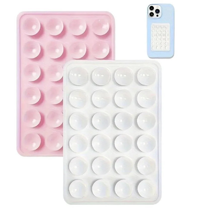 Silicone Suction Phone Holder — Multifunctional Wall Mount