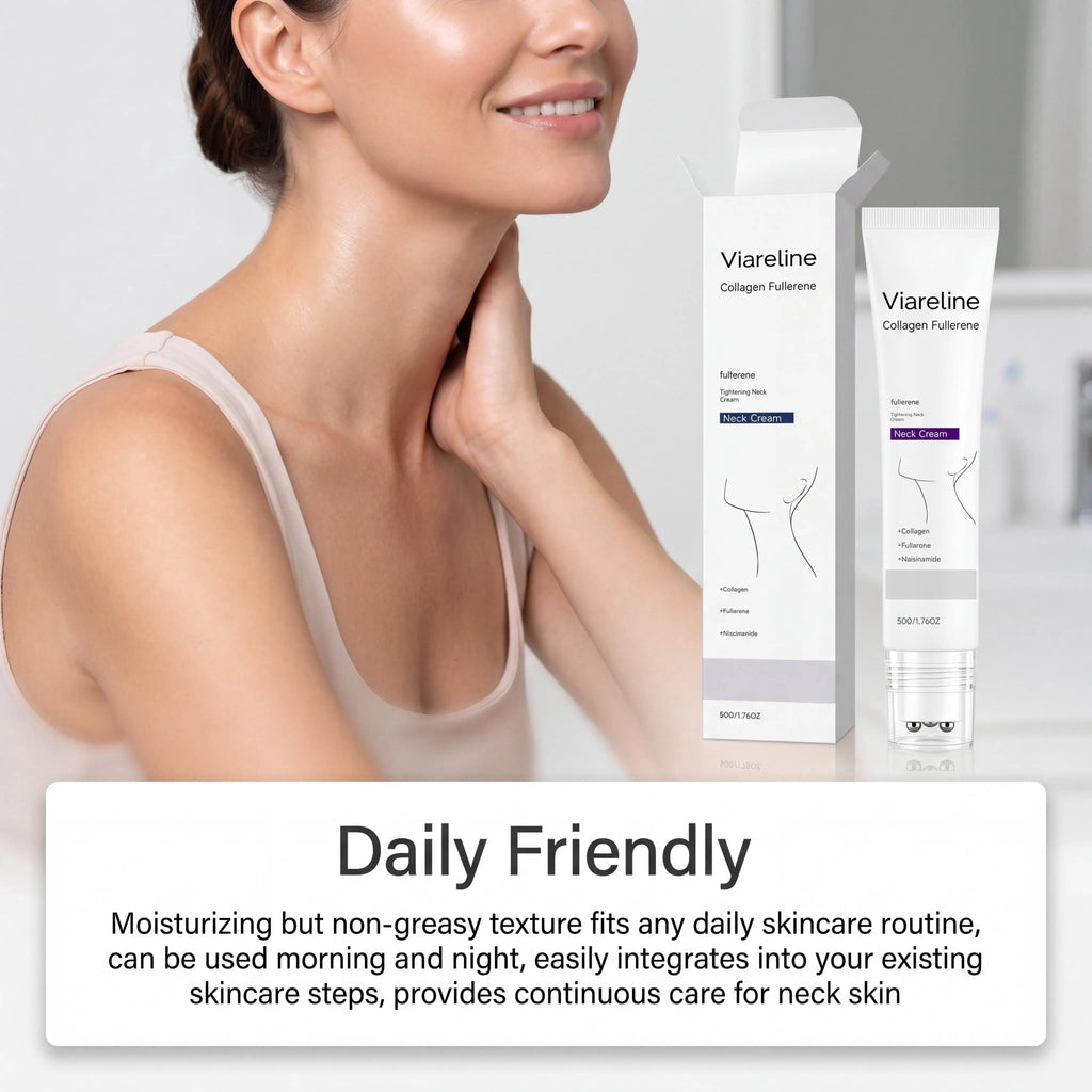 Firming Neck Cream — Anti-Wrinkle Tighten & Lift with Collagen