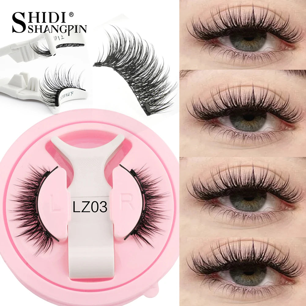 Magnetic Eyelashes — Reusable, No Glue Needed (with Tweezer)
