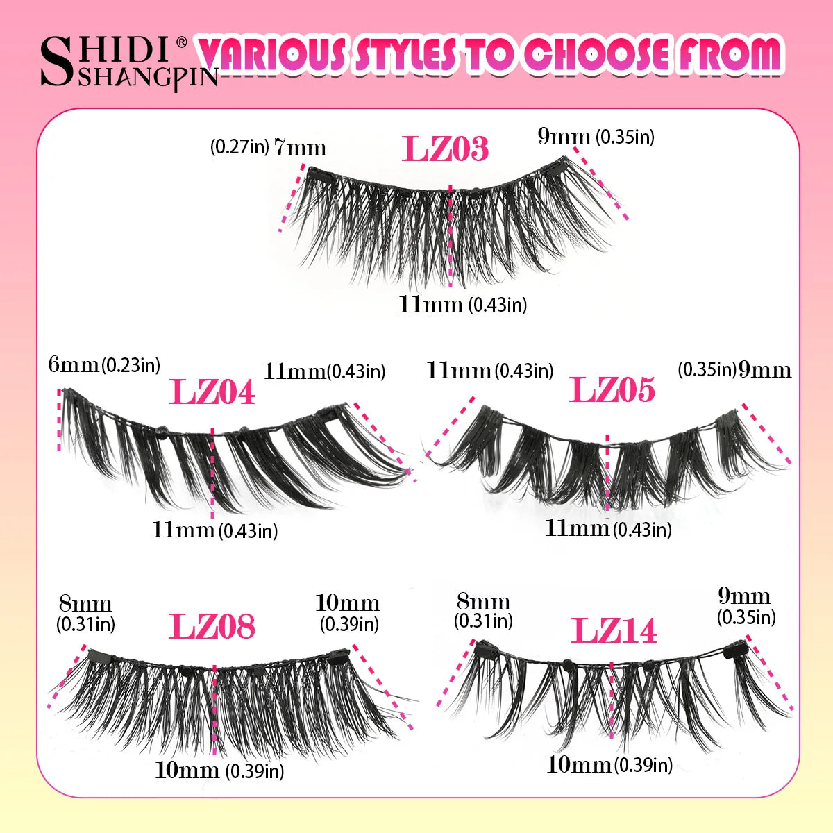 Magnetic Eyelashes — Reusable, No Glue Needed (with Tweezer)