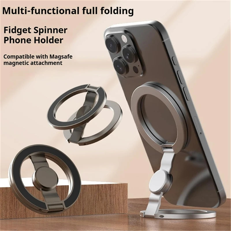MagSafe Ring Phone Stand — Magnetic Kickstand for iPhone