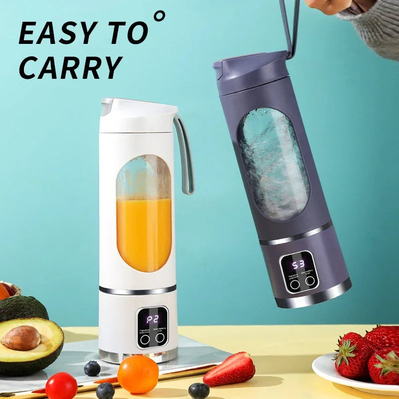 Portable Blender — 10-Blade Ice Crusher for Smoothies & Shakes