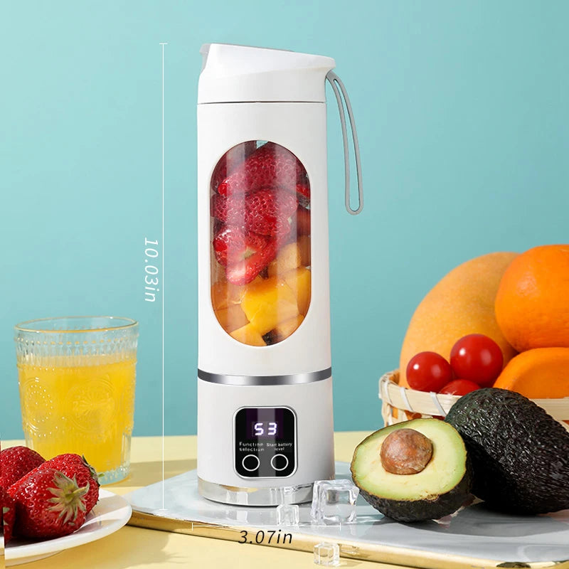 Portable Blender — 10-Blade Ice Crusher for Smoothies & Shakes