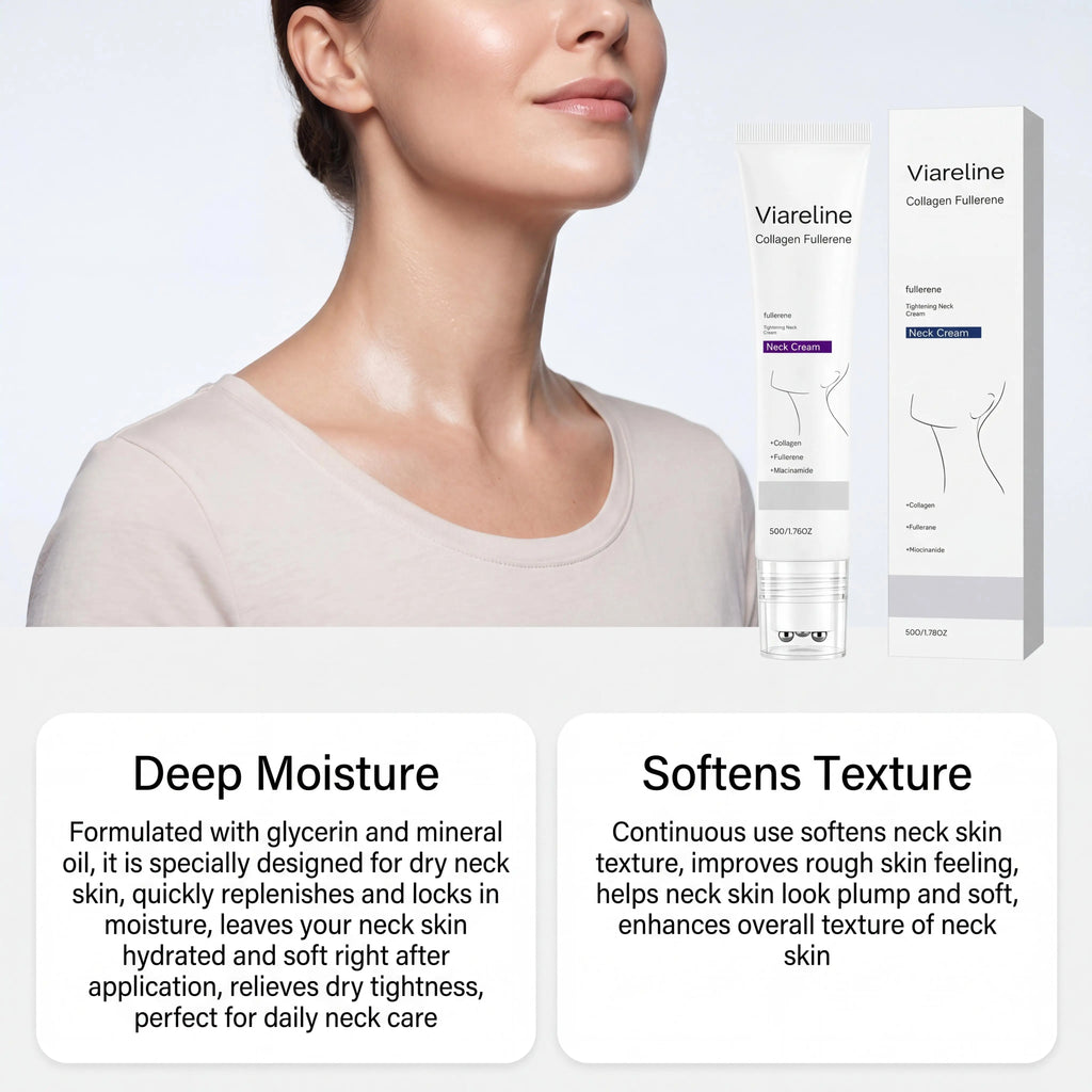 Firming Neck Cream — Anti-Wrinkle Tighten & Lift with Collagen