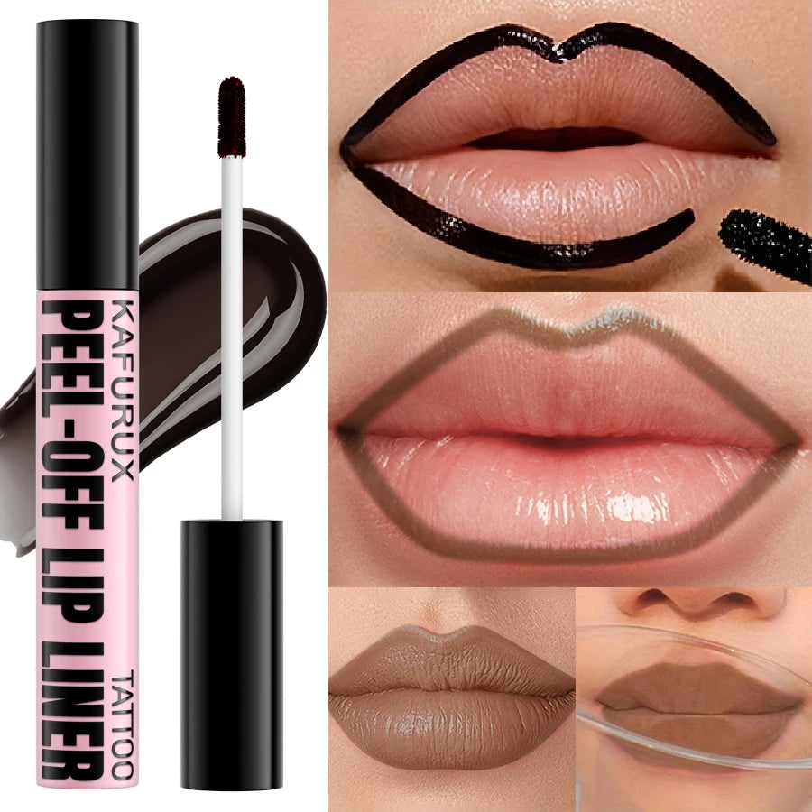Peel-Off Lip Stain — Long-Lasting Waterproof Tint