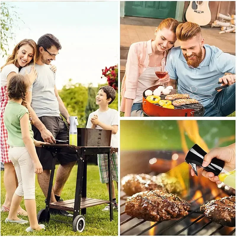 Oil Spray Bottle — Kitchen Mist Sprayer for Cooking & BBQ