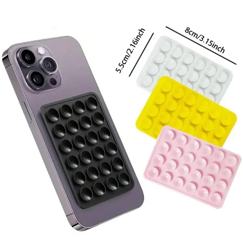 Silicone Suction Phone Holder — Multifunctional Wall Mount