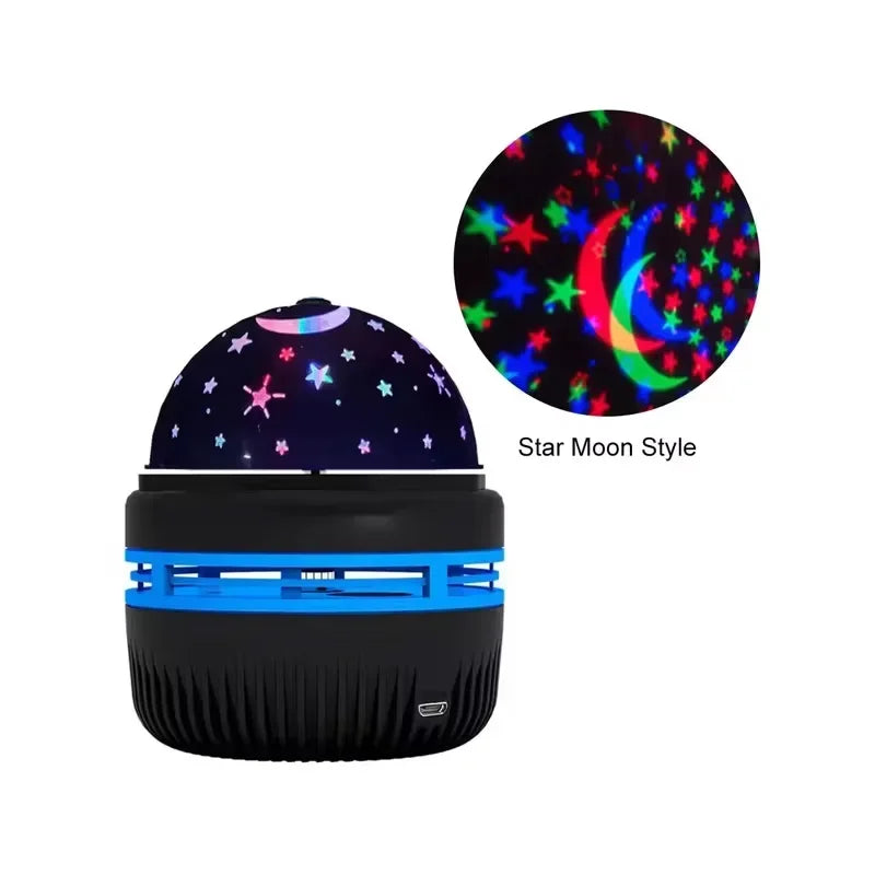LED Galaxy Star Projector — Room Ambiance Night Light