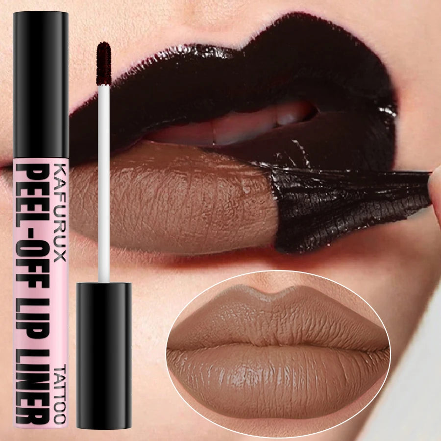Peel-Off Lip Stain — Long-Lasting Waterproof Tint